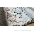 Bronzed Polyester Knitted Foil Velvet Sofa Fabric